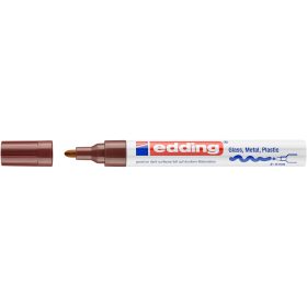 Lakkmarker 2-4mm, kerek Edding 750 barna