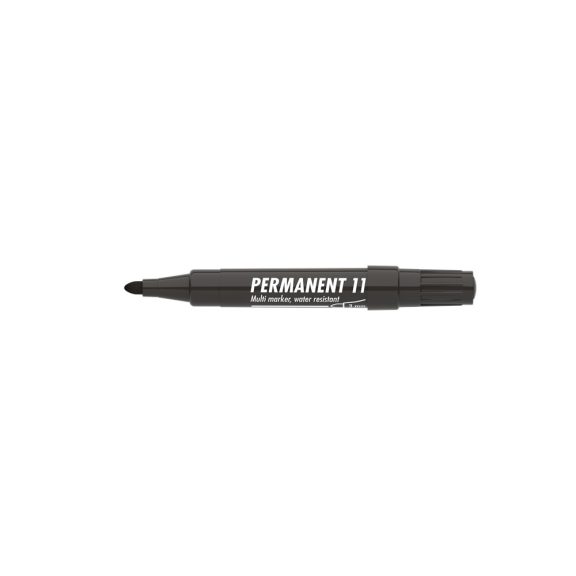 Alkoholos marker 3mm, kerek Ico 11 fekete