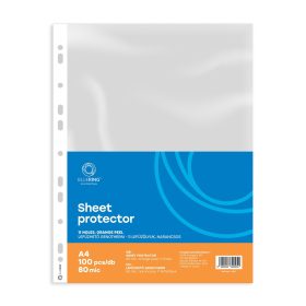   Genotherm lefűzhető, A4, 80 micron narancsos Bluering® 100 db/csomag,
