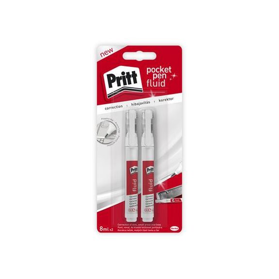 Hibajavító toll, 8 ml, bliszter, HENKEL "Pritt Pocket Pen" Hibajavító toll, 8 ml, bliszter, HENKEL "Pritt Pocket Pen"