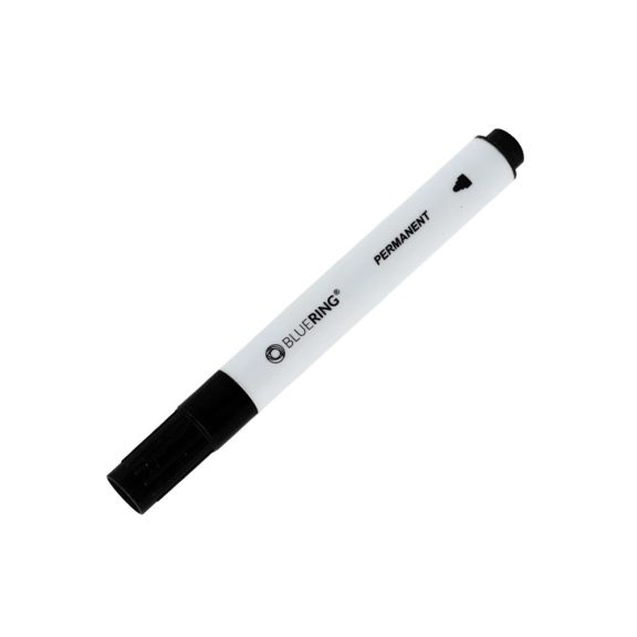 Alkoholos marker 3mm, kerek végű Bluering® fekete Alkoholos marker 3mm, kerek végű Bluering® fekete