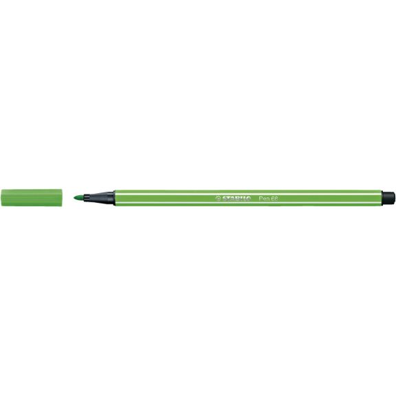 Rostirón, filctoll 1mm, M STABILO Pen 68 világoszöld Rostirón, filctoll 1mm, M STABILO Pen 68 világoszöld