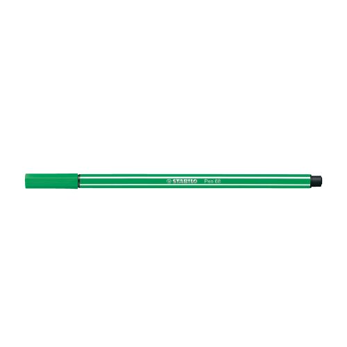 Rostirón, filctoll 1mm, M STABILO Pen 68 zöld