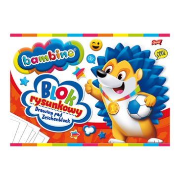 Rajztömb A4, 20 lapos, Bambino