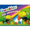 Rajzpapír tömb A4, 10 lapos, Bambino