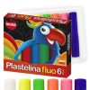 Fluoreszkáló gyurma, 6 szín, MONA