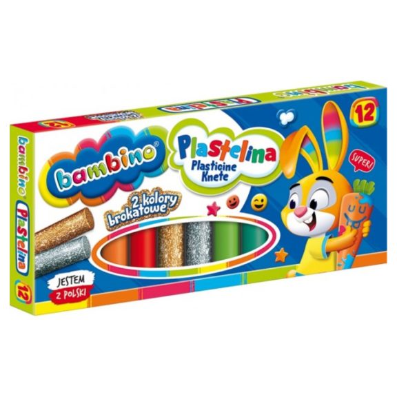 Gyurma, 12 szín, Bambino Gyurma, 12 szín, Bambino