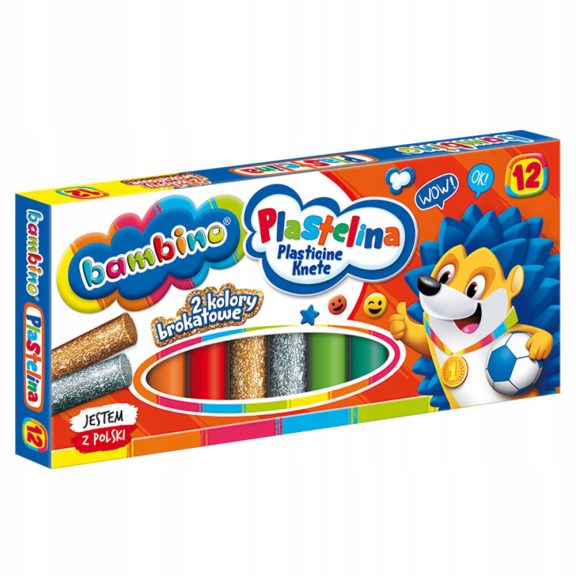 Gyurma, 12 szín, Bambino Gyurma, 12 szín, Bambino