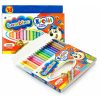 Kaolin zsírkréták, 18 szín, Bambino