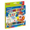 Kétvégű színes ceruzák, 24 db, Bambino