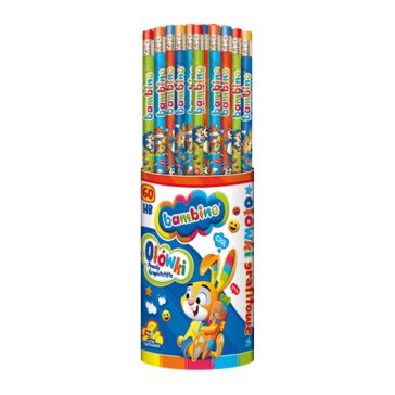 Grafitceruzák radírral, BAMBINO