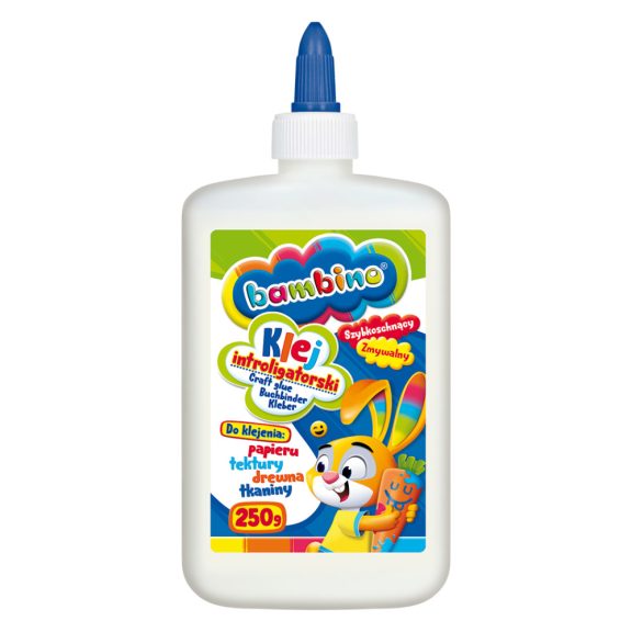 Kézműves ragasztó, 250 g, BAMBINO Kézműves ragasztó, 250 g, BAMBINO