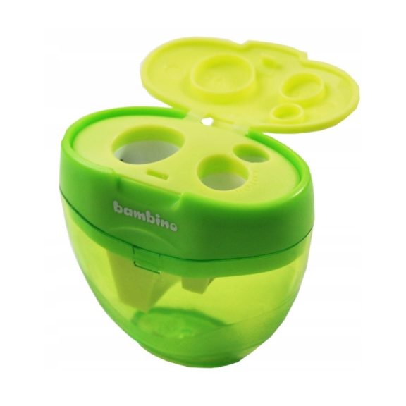 Tripla hegyező, tartállyal, STANDARD, BAMBINO Tripla hegyező, tartállyal, STANDARD, BAMBINO