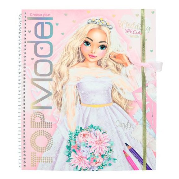 Create your Wedding Special TOPModel colouring könyv Create your Wedding Special TOPModel colouring könyv