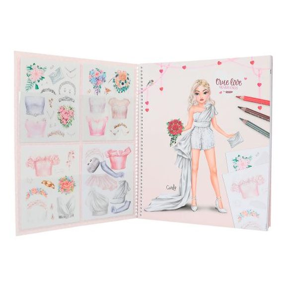 Create your Wedding Special TOPModel colouring könyv Create your Wedding Special TOPModel colouring könyv