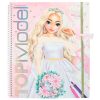 Create your Wedding Special TOPModel colouring könyv