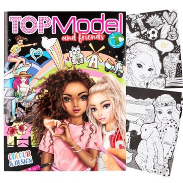 TOPModel Kifestő & Dizájn könyv