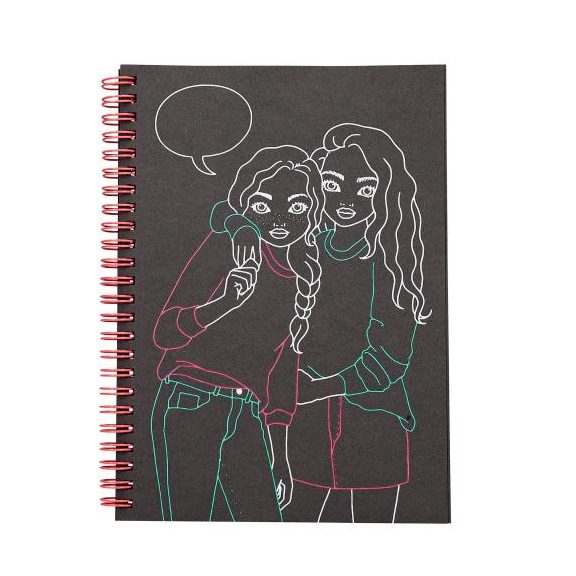 TOPModel Neon Doodle Könyv Neon toll készlettel TOPModel Neon Doodle Könyv Neon toll készlettel