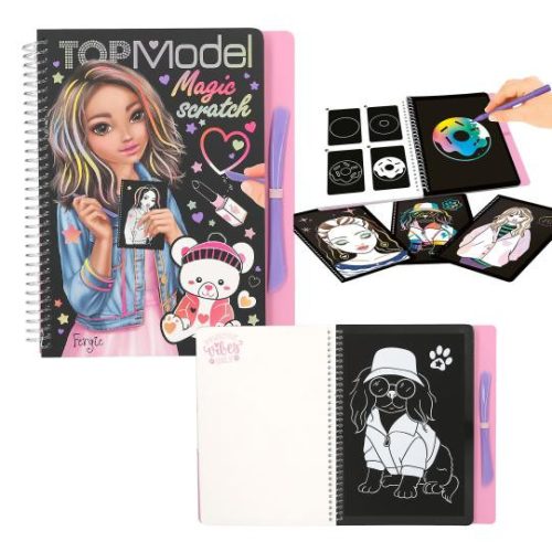 TOPModel Magic-Scratch könyv